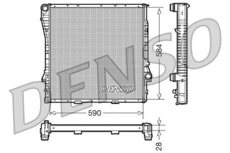 Радіатор DENSO DRM05115