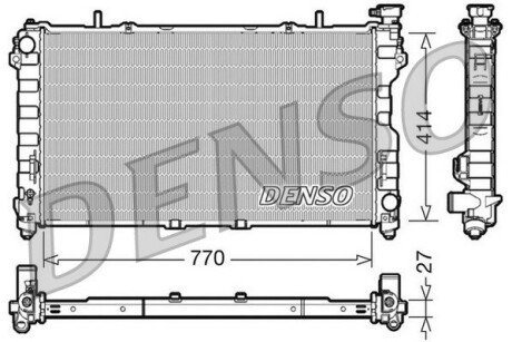 Датчик абс, передний DENSO DRM06011