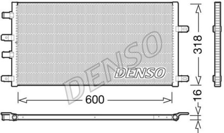 CH£ODNICA SILNIKA IVECO DENSO DRM12011