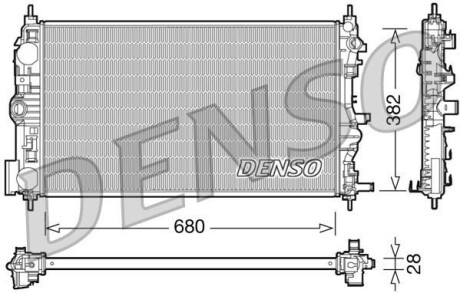 Датчик абс, передний DENSO DRM15005