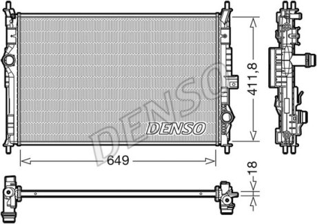 Радиатор DENSO DRM21103