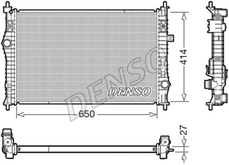 Радиатор DENSO DRM21104