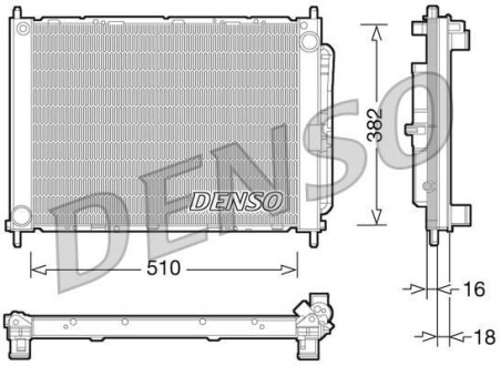 Модуль охлаждения DENSO DRM23101 (фото 1)