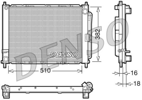 Модуль охлаждения DENSO DRM23102