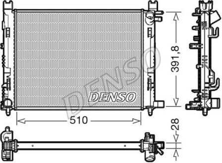 CH£ODNICA SILNIKA DACIA RENAULT DENSO DRM23109 (фото 1)