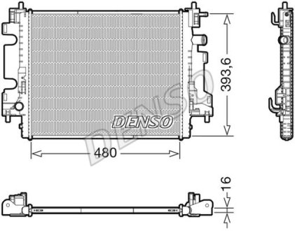 Радіатор основний DENSO DRM23113 (фото 1)