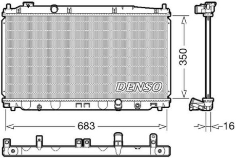 Теплообмінник DENSO DRM40035