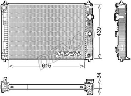 CH£ODNICA SILNIKA INFINITI DENSO DRM46045