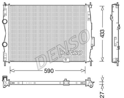 Теплообмінник DENSO DRM46051