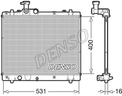 Теплообмінник DENSO DRM47034