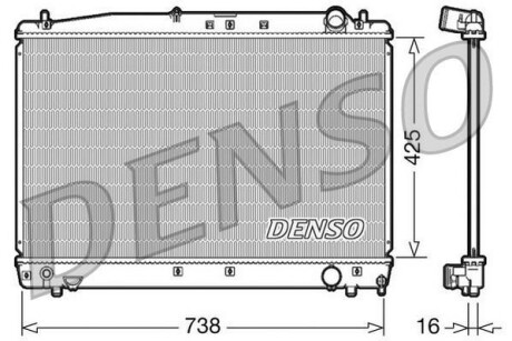 Датчик абс, передний DENSO DRM50033