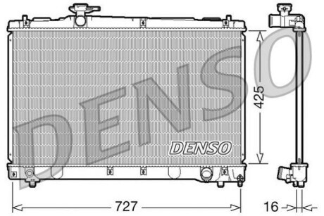 Датчик абс, передний DENSO DRM50034