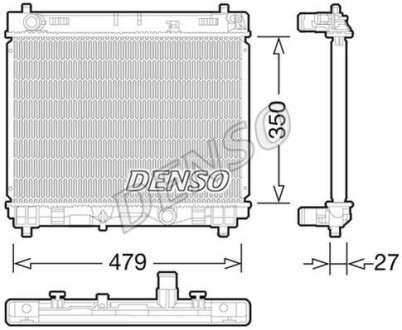 Датчик абс, передний DENSO DRM50058