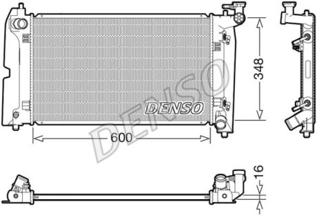 CH£ODNICA SILNIKA TOYOTA DENSO DRM50111