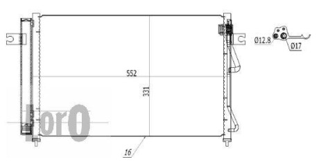 SKRAPLACZ HYUNDAI ABAKUS DEPO 0190160025 (фото 1)