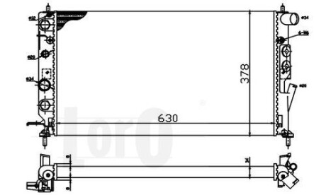 Автозапчасть DEPO 037-017-0040