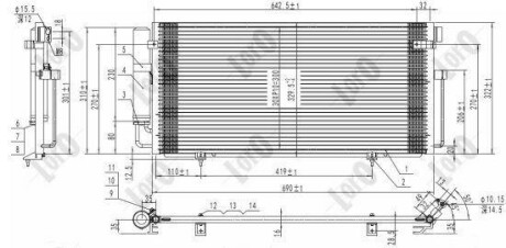 SKRAPLACZ SUBARU ABAKUS DEPO 0490160014