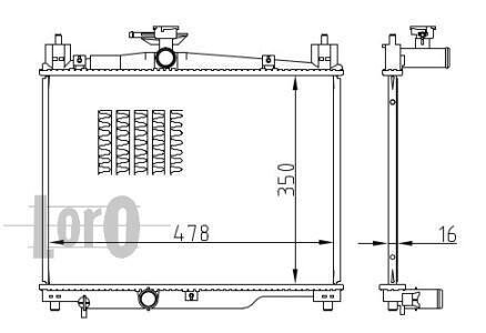 Автозапчасть DEPO 051-017-0013-B