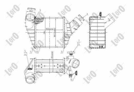 Автозапчасть DEPO 053-018-0012