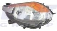 HEAD LAMP.UNIT..ECE.ELEC/MANUAL BLACK TYPE.MB L-200 15/.FT FULBAK 16 / Bulb Type: H4, P21W, W5W DEPO 21411ADRLDEM2