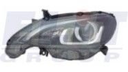 HEAD LAMP.UNIT..ECE.ELEC W/LED BLACK TYPE.PG.1-08..14 / Bulb Type: HIR2, PY21W, LED DEPO 5501162LLDEM2