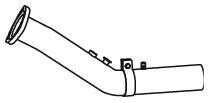 Труба вихлопного газу Dinex 48152