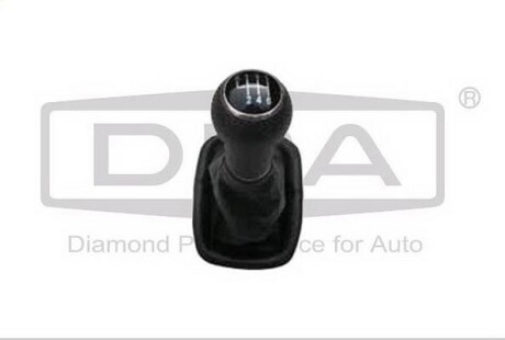 Gearstick knob with black boot for gearstick lever DPA 77110000102