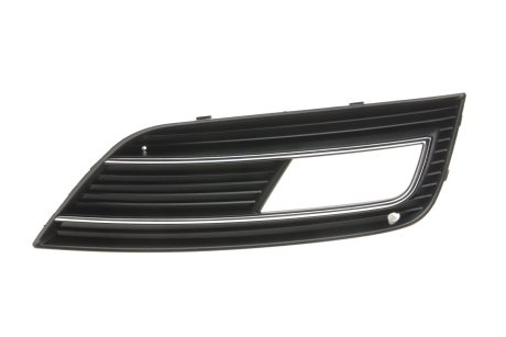 Fog light frame.right. with bright strip. black DPA 88071820502