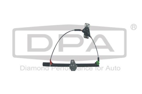 Window regulator. left.manually DPA 88370303502