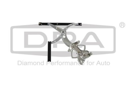 Window regulator without motor. front right DPA 88370407402