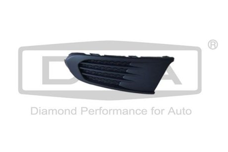 Решетка противотуманной фары без отверстия левая VW Polo (6R1, 6C1) (09-) DPA 88531785202 (фото 1)