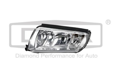 Headlight. silver frame. left DPA 89410199802