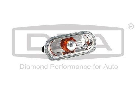 Повторитель поворота белый Skoda CitiGo (12-)/VW Amarok (13-),Polo (10-15),T5 (09-15),UP (12-14) DPA 99491249702