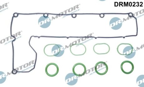 Прокладка кришки головки циліндра, набірPEUGEOT 508 10- DR.MOTOR DRM0232