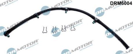 Шланг, утечка топлива FIAT 500 1,3D 06- DR.MOTOR DRM6004