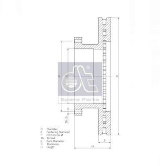 Автозапчасть DT 464646