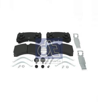 КМП гальмівних колодок DT 4.90937