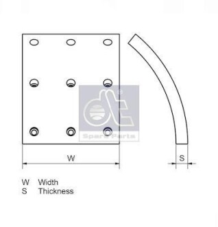 КМП гальмівних накладок DT 5.92140