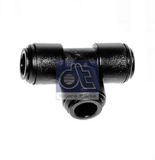 З\'єднувач пневматичної трубки т-образне, 10*10*10 DT 9.85870