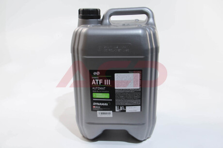 Олива DEXRON III 20L AUTOMATIC ATF Dynamax 501843