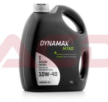 Масло моторное M7AD 10W40 (4L) Dynamax 501995