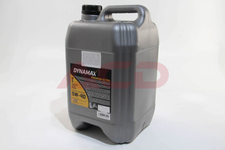 Масло моторное ULTRA 5W40 (20L) Dynamax 502447