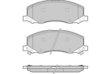 К-кт гальм. колодок перед,(18") Opel Insignia 08- E.T.F 12-1378 (фото 1)