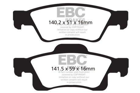 BRAKES EBC DP41872R (фото 1)