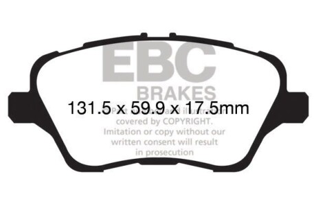 Автозапчасть EBC DP42149R