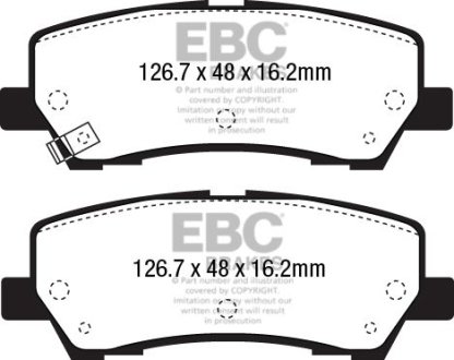 BRAKES EBC DP43043R (фото 1)