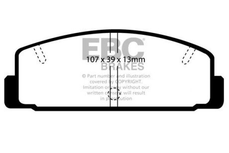 BRAKES EBC DP4729R