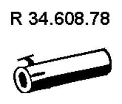 Выпускной трубопровод EBERSPACHER 34.608.78