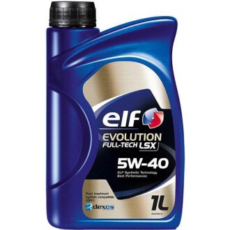 Олива моторна Evolution FULL-TECH LSX 5W-40 (Каністра 1л) ELF 194891