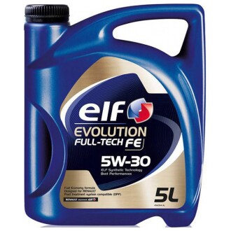 Олива моторна Evolution Full-Tech FE 5W-30, 5л ELF 194908